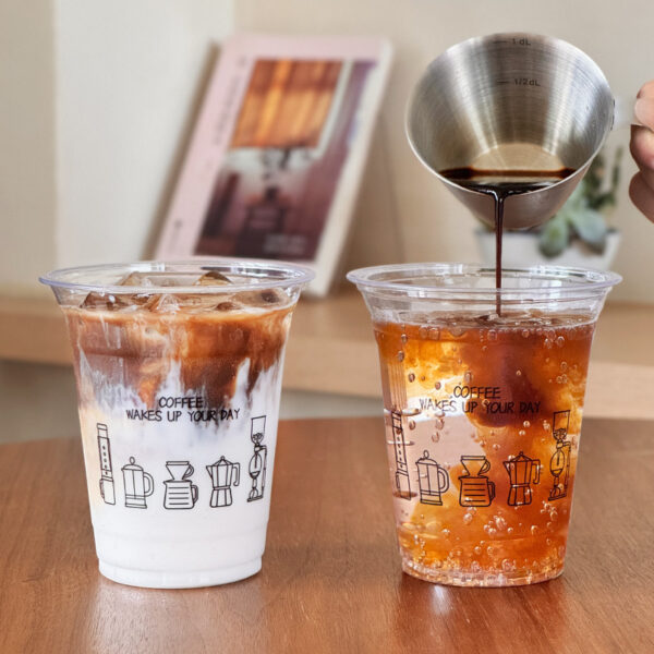 Food-Grade PET Clear Plastic Cups (Disposable/Reusable)