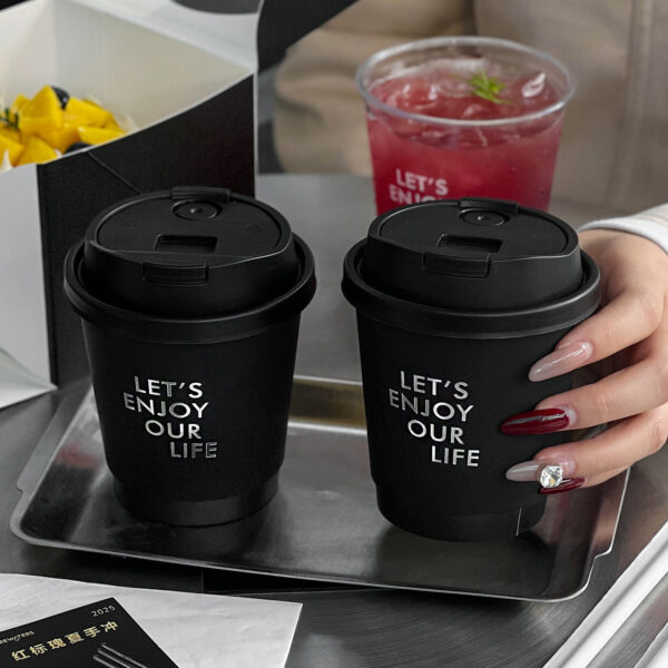 Eco-Friendly Double-Layer Paper Cups (Hot Drink Special)