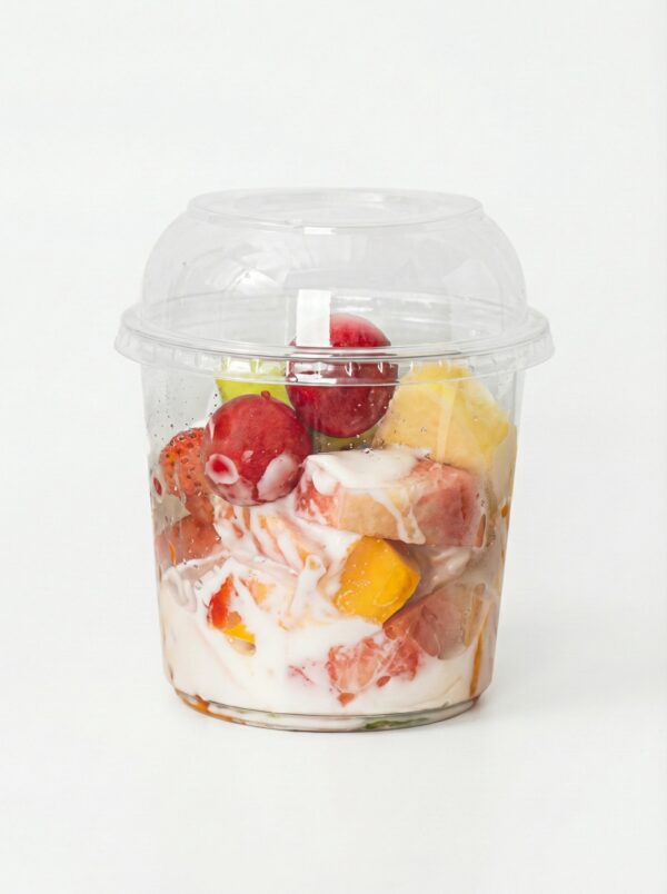 Leak-Proof PET Clear Plastic Bowls (Food Packaging)