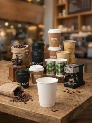 Eco-Friendly Double-Layer Paper Cups (Hot Drink Special)