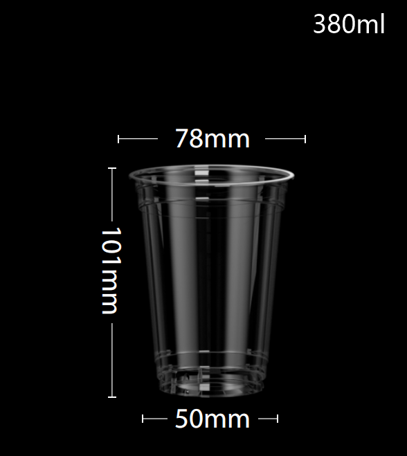 Food-Grade PET Clear Plastic Cups (Disposable/Reusable)